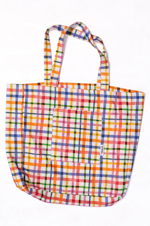 Joyful Check Bag