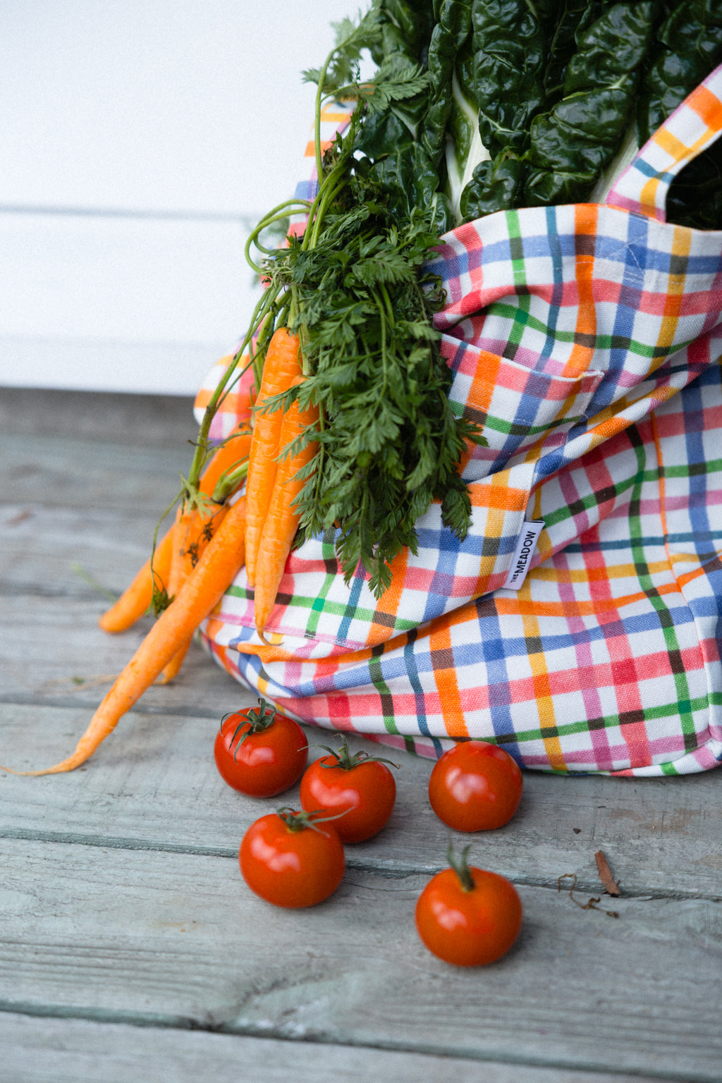 Joyful Check Bag